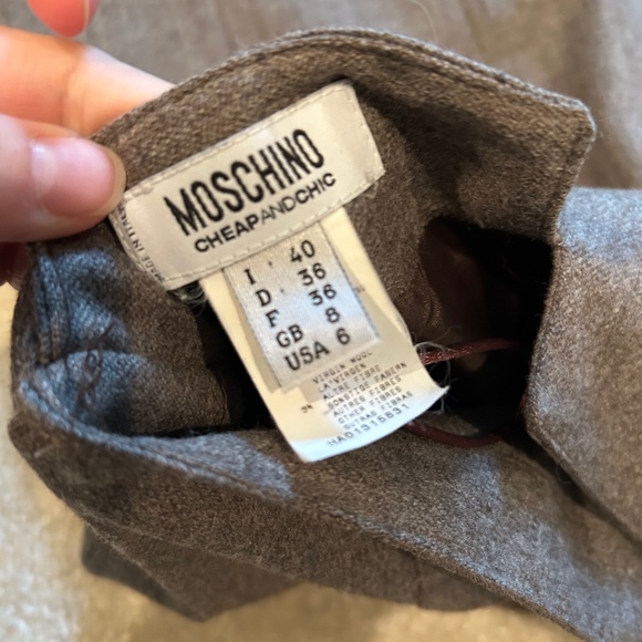 Moschino Cheap&Chic Wool Skirt - Picture 3 of 3